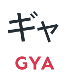 ギャ